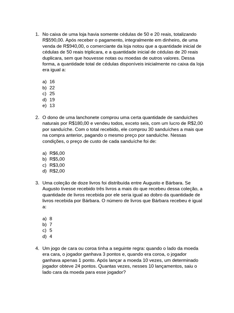 TD 8 ano - 3 Bimestre | PDF