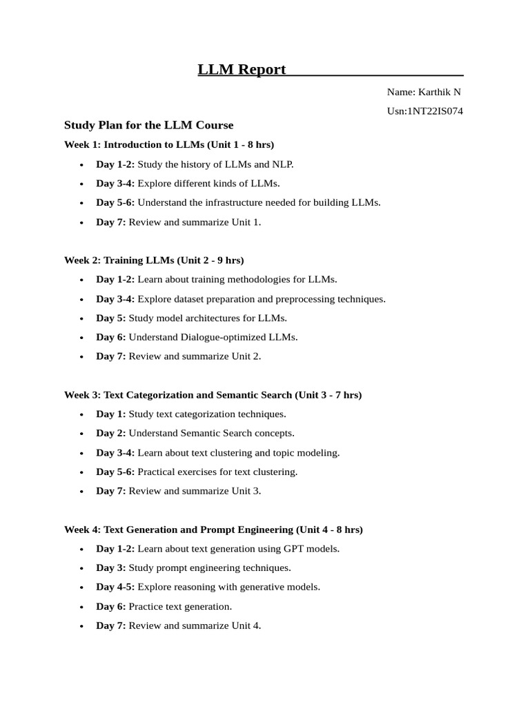 LLM Report | PDF