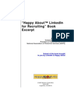 "Happy About™ Linkedin For Recruiting" Book Excerpt: by Bill Vick With Des Walsh