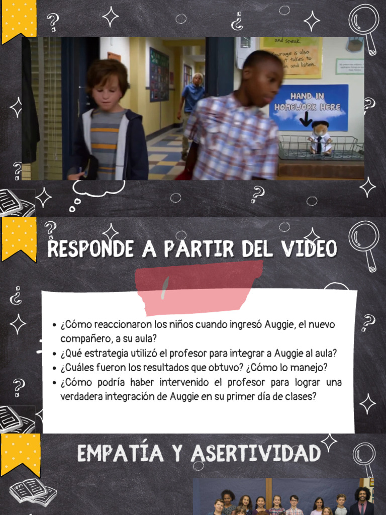 EmpatÍa Asertividad Como Trabajar en El Aula de Clase | PDF