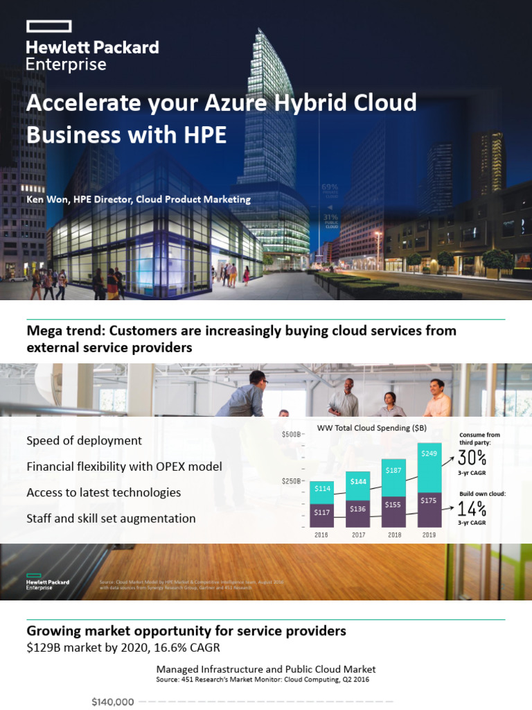 Hpe Session Accelerate Your Azure Hybrid Cloud Business Pdf