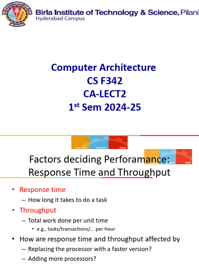 Ca Lect2 | PDF