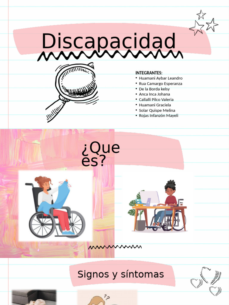 Tipos y Barreras de la Discapacidad | PDF