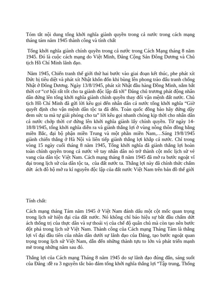 tóm tắt CMT8 | PDF