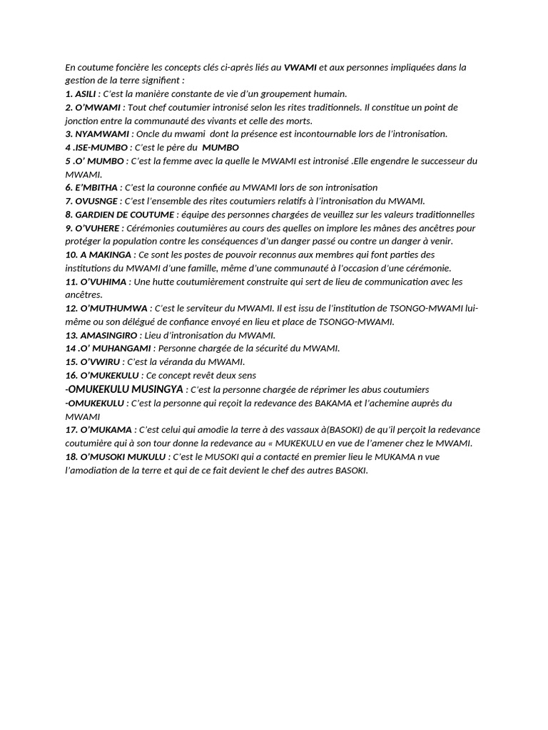 Explication des concepts pdf