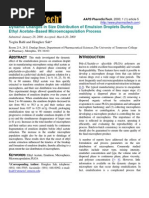 Yogita Bahl and Hongkee Sah- Dynamic Changes in Size Distribution of Emulsion Droplets During Ethyl Acetate–Based Microencapsulation Process