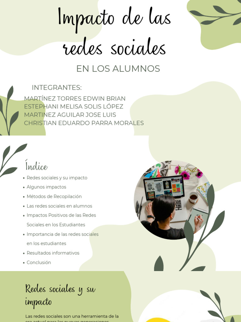 Impacto de Las Redes Sociales en Los Alumnos | PDF | Servicio de redes ...