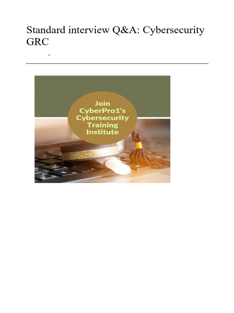 Grc interview questions 0 answers pdf career growth business