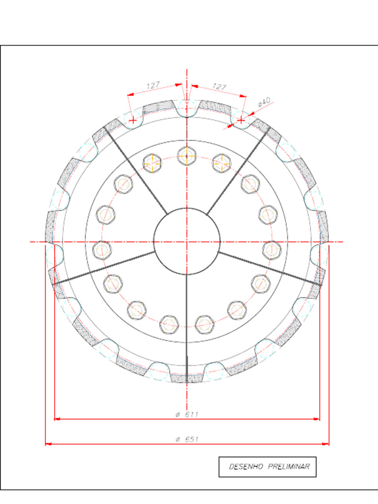 Roda Dentada - Vismael-01-A Model | PDF