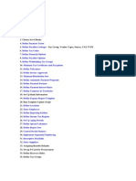 Accounts Payables Setups