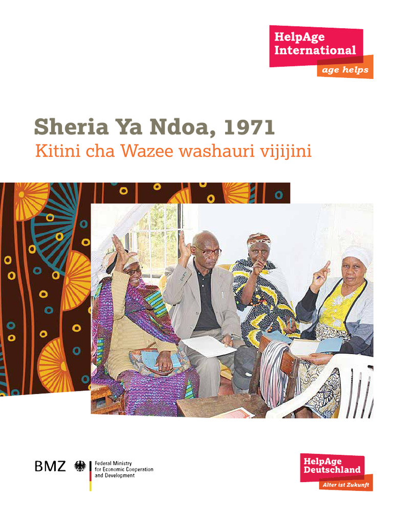 Sheria Ya Ndoa | PDF
