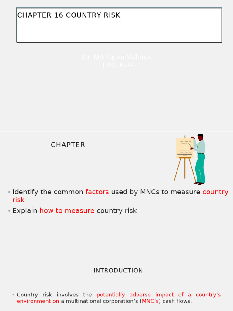 CH 16 Country Risk | PDF