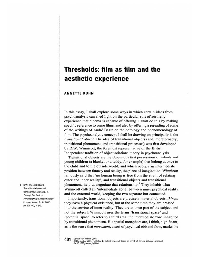 Aesthetic Experience Art Definition