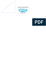 Manual de Utilização Básica Do Skype