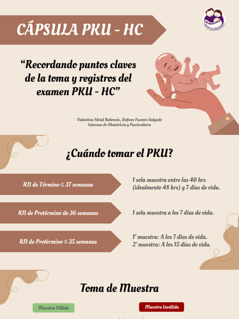 Cápsula Actualización Pku - HC | PDF | Sangre | Enfermedades y trastornos