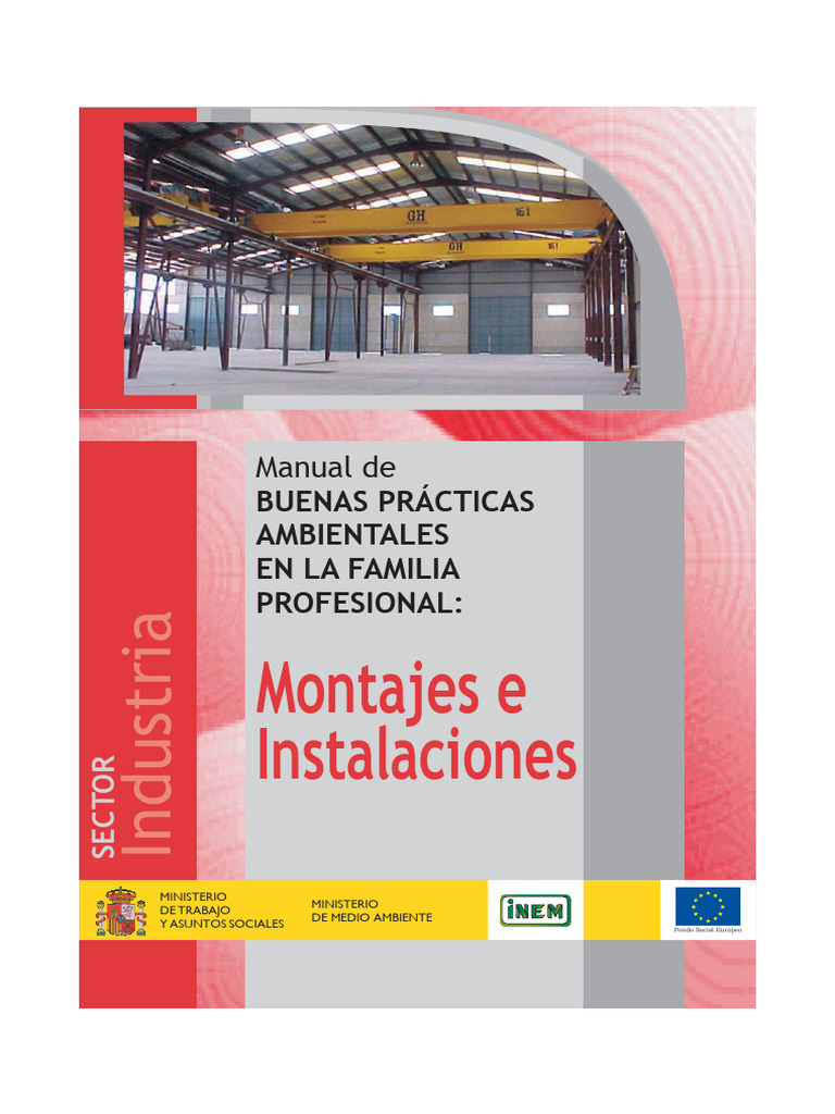 Manual de Buenas Practicas Ambientales Montaje e Instalaciones | PDF