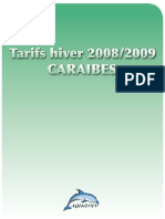 Prix Hiver 2008-2009 Caraibes