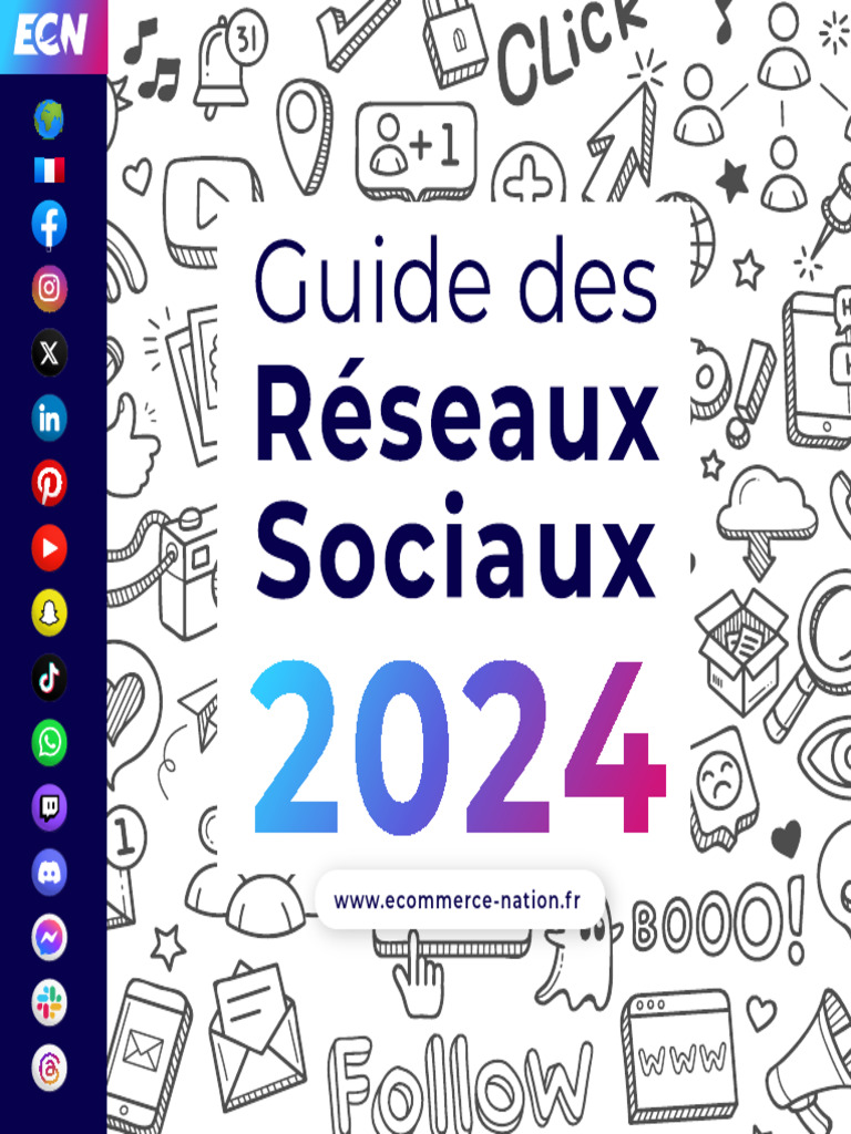 Guide Reseaux Sociaux 2024 PDF | PDF