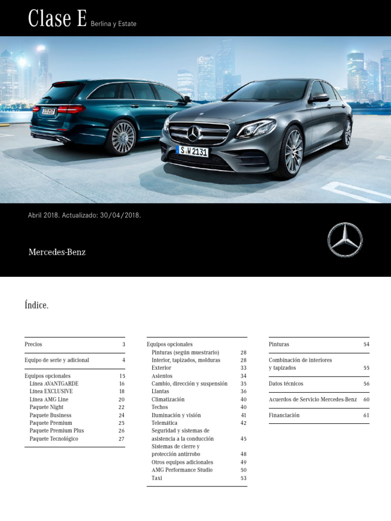 Mercedes Clase E | PDF