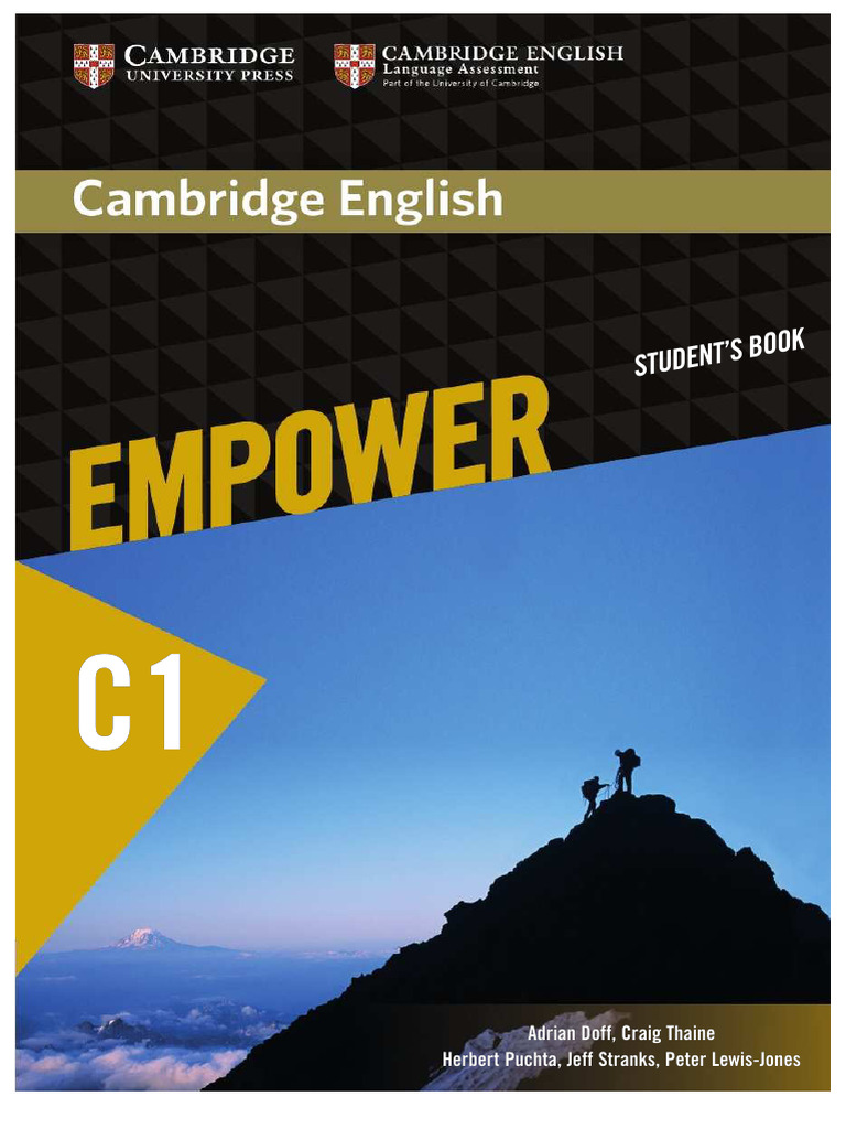 Cambridge English Empower c1 Advanced Students Book PDF Free 1 10 | PDF