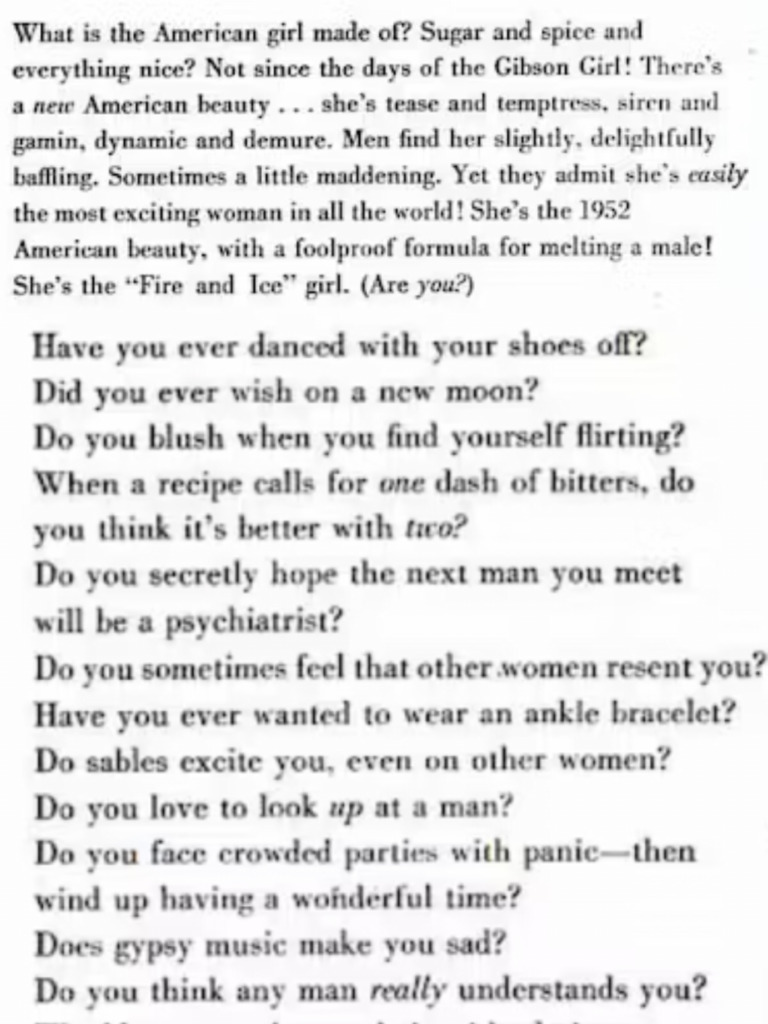 Revlon Text | PDF