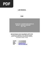 Sparten Lab Manual VHDL