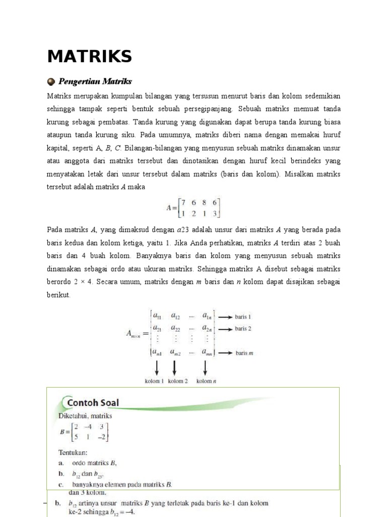 Matriks | PDF