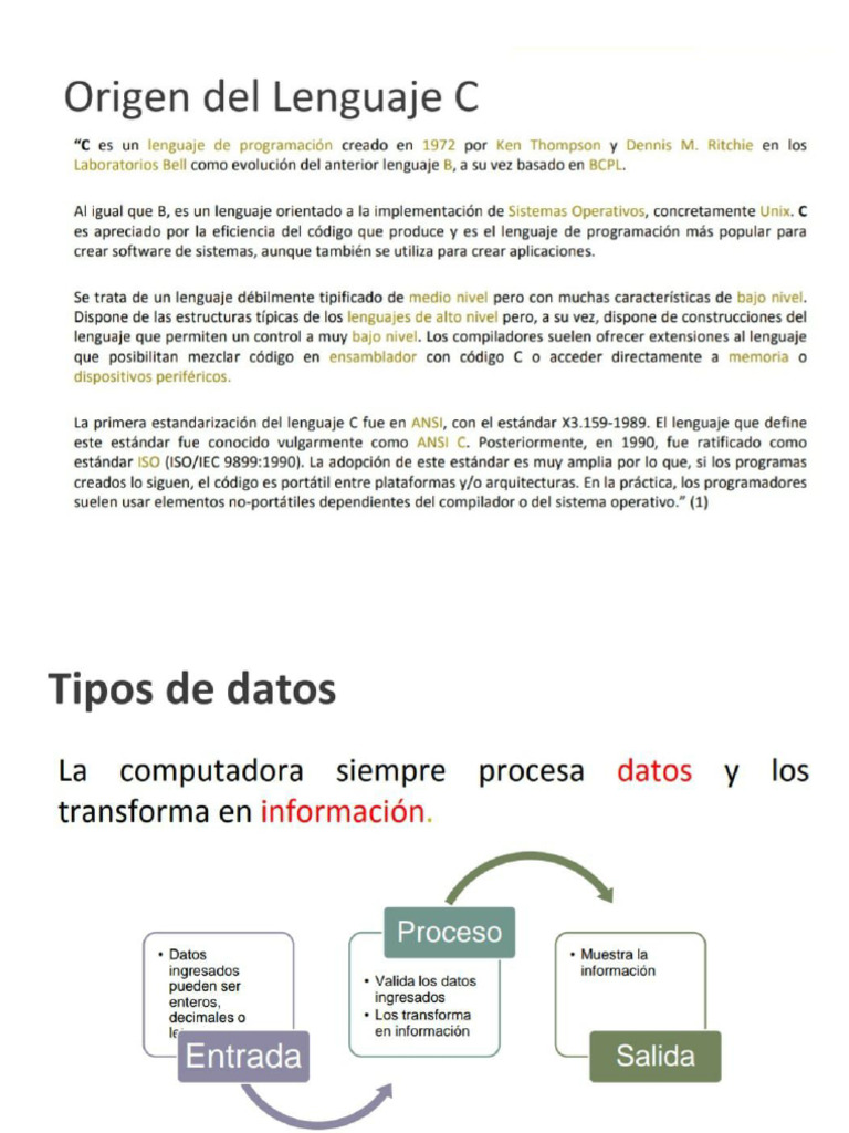 Clase 1 Programacion en C++ | PDF