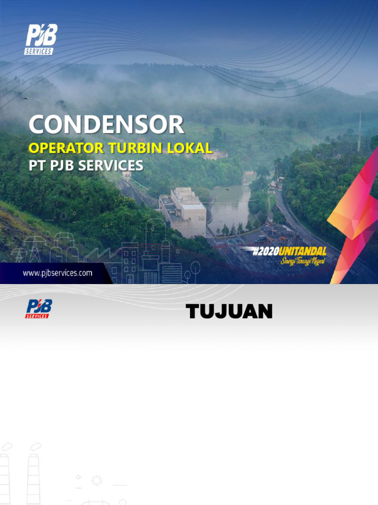 Pengoperasian Sistem Condensor PLTU | PDF