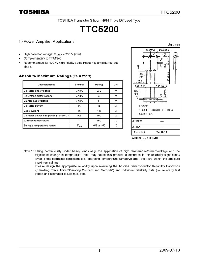 TTC 5200 | PDF