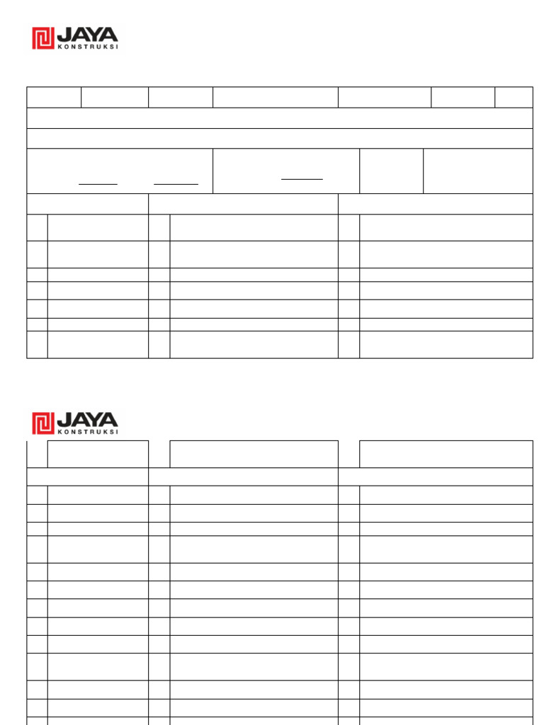 Pekerjaan Pemasangan Scaffolding Pdf
