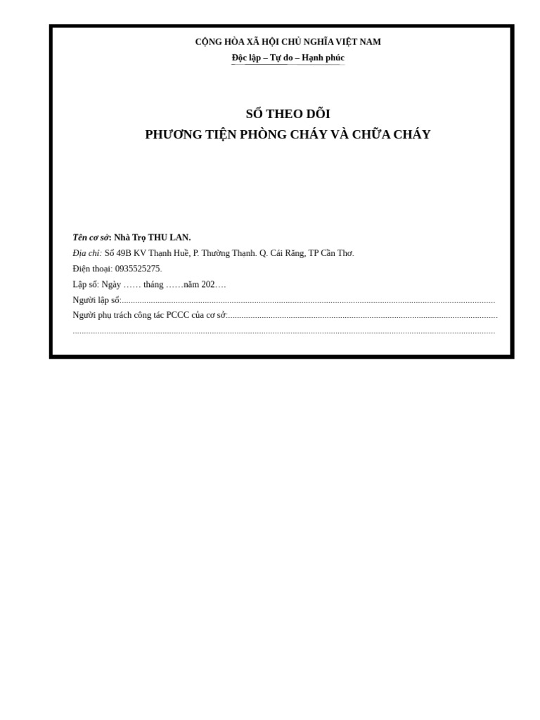 STD PCCC | PDF