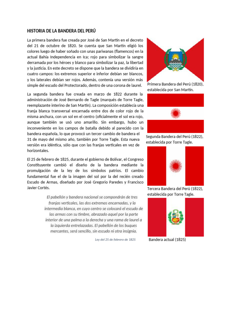 Bandera Del Perú | PDF