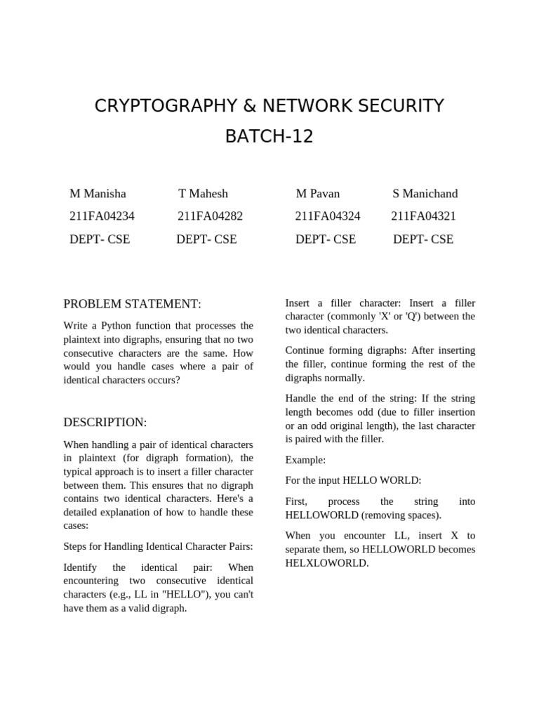 Cns Batch 12 | PDF