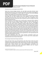 Download Dilema Dan Peluang Penerapan Kebijakan Pusat Di Daerah by GuritNo ES SN77611712 doc pdf