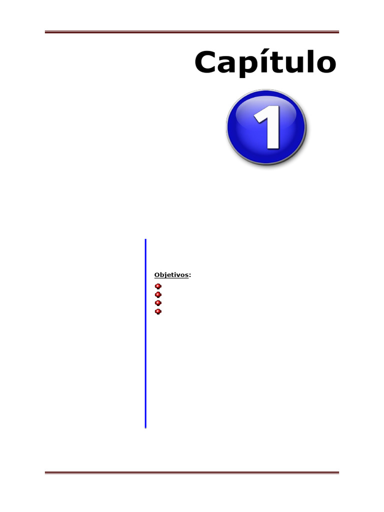 Manual Capitulo 1 | PDF