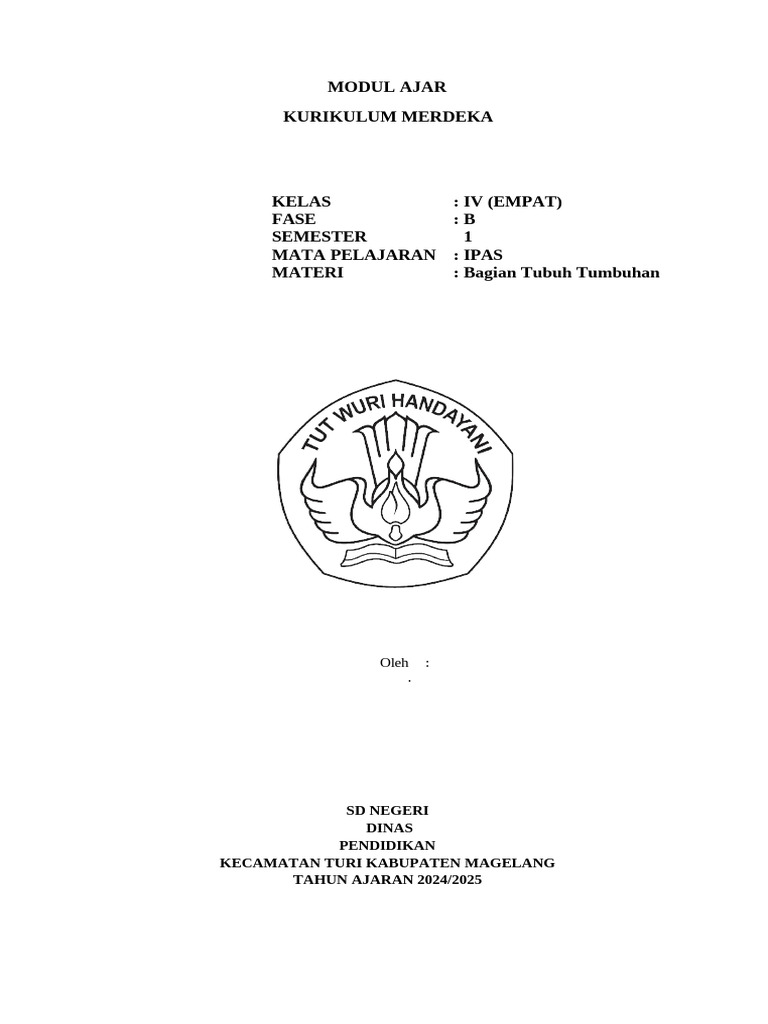 Modul Ajar Kelas 4 Ipas Kumer | PDF