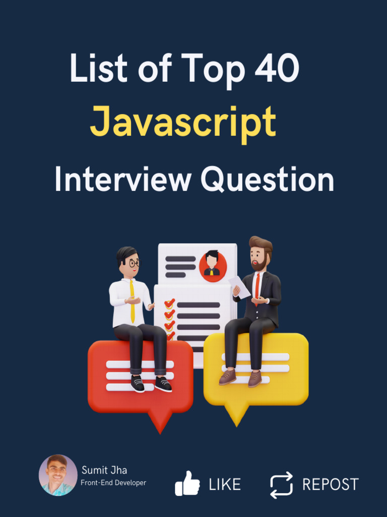 Javascript Interview Questions - 1 | PDF