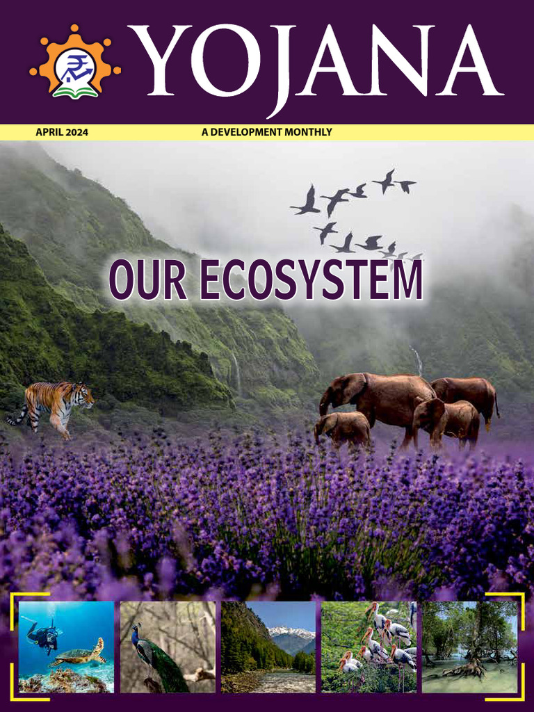 Yojana English April 2024 PDF Himalayas Geomorphology