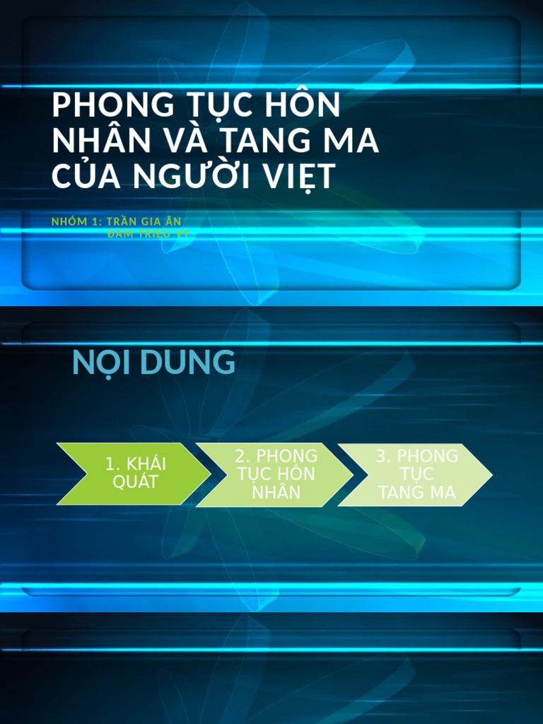 Phong Tục Tập Quán Và Tang Ma Của | PDF