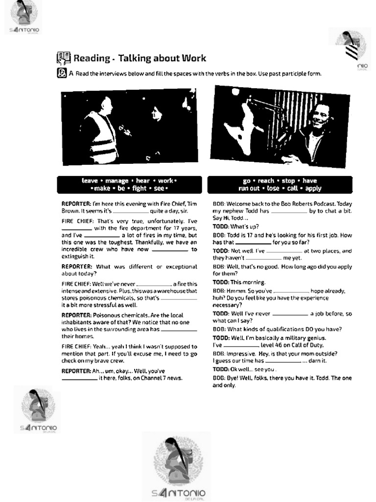 Present perfect part 1 pdf