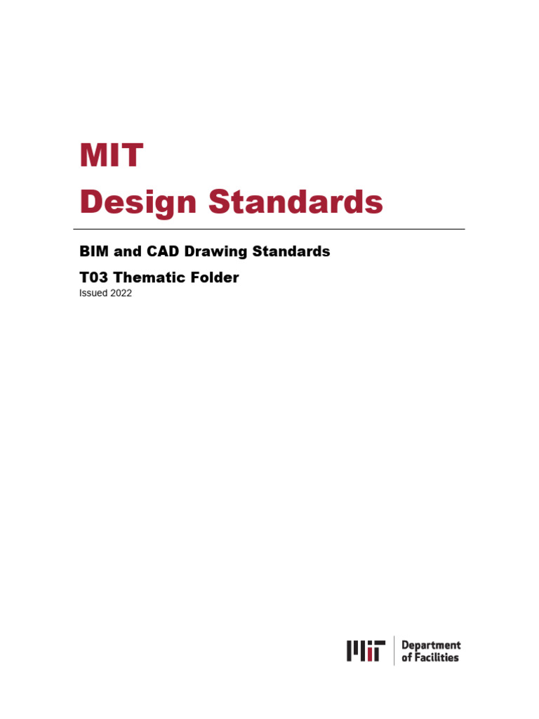 T03 bim and cad drawing standards 2022 pdf