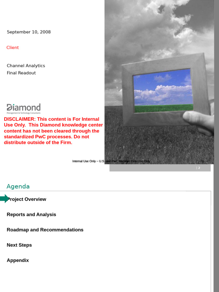 Channel Analytics Final Readout | PDF