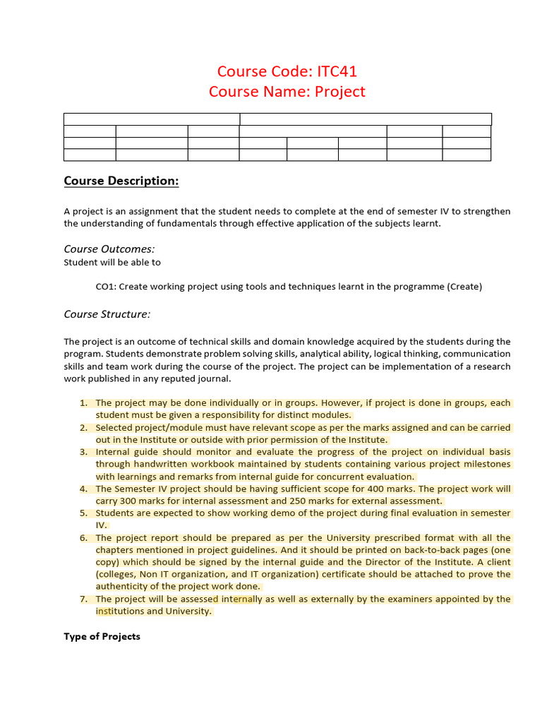Second Year Project | PDF
