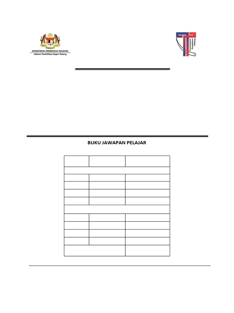 Buku Jawapan k2 Set 2 Praktis Perkasa 2024 | PDF