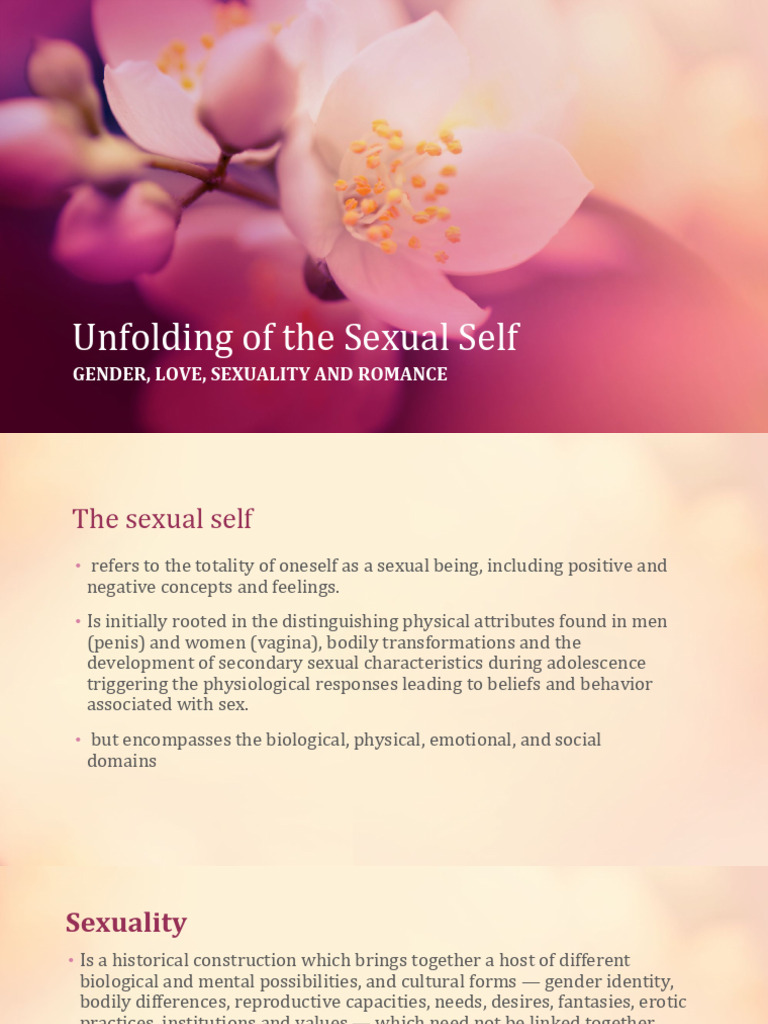 Understanding the Sexual Self | PDF | Human Sexuality | Social Science