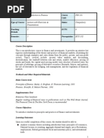 Introcuction To Finance - Handouts