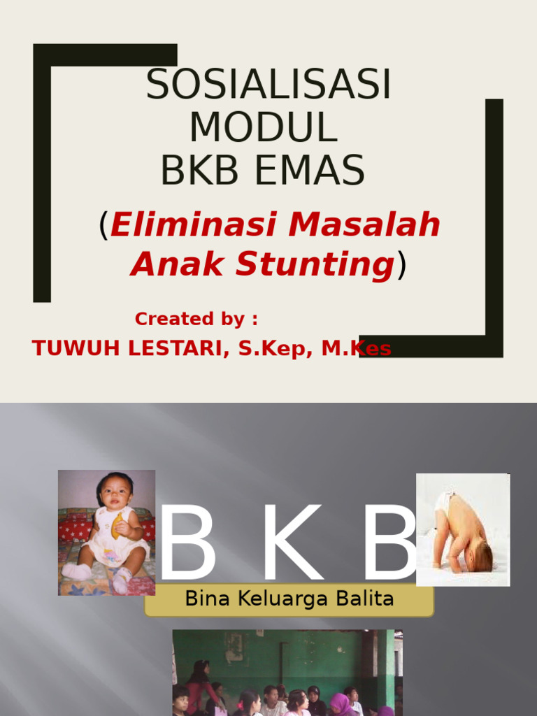 Sosialisasi MODUL BKB | PDF