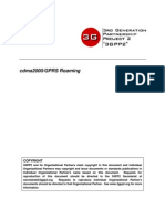 cdma2000/GPRS Roaming: 3GPP2 X.S0034-0 Date: April 2005