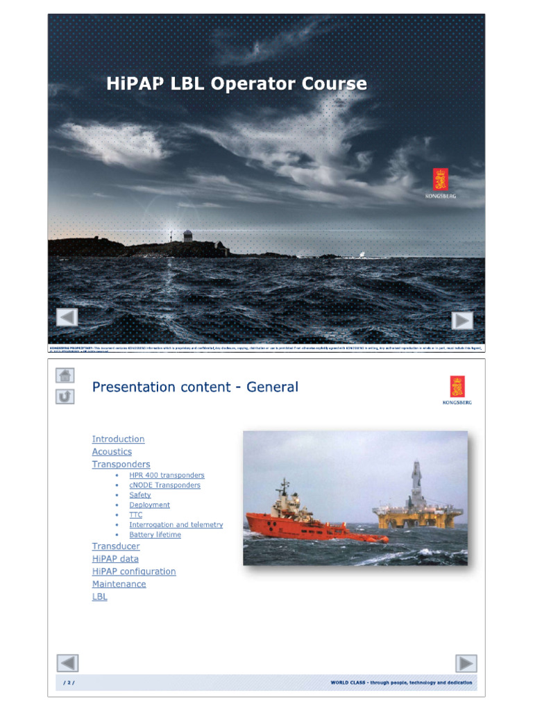 1 HiPAP Handout | PDF